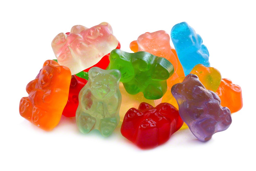 1 lb. Bag of 12 Flavor Gummi Bears