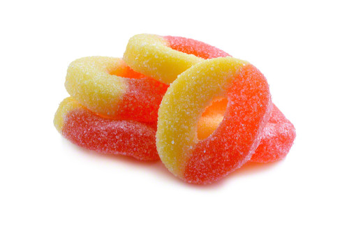 Gummy Peach Rings