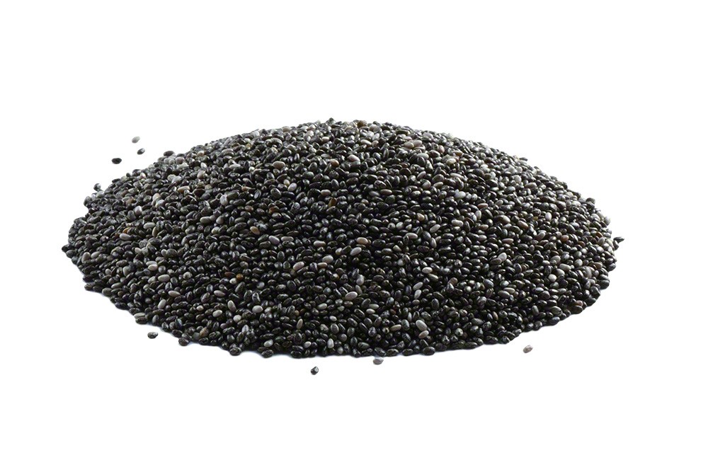 Wilderness Poets Organic Black Chia Seeds - Bulk Chia - (32 Ounce - 2  Pound) 2.00 Pound (Pack of 1)