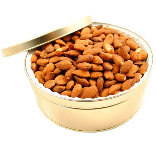 Almonds Roasted Unsalted - Gift Tin