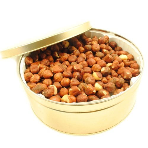 Roasted Unsalted Filberts - Gift Tin