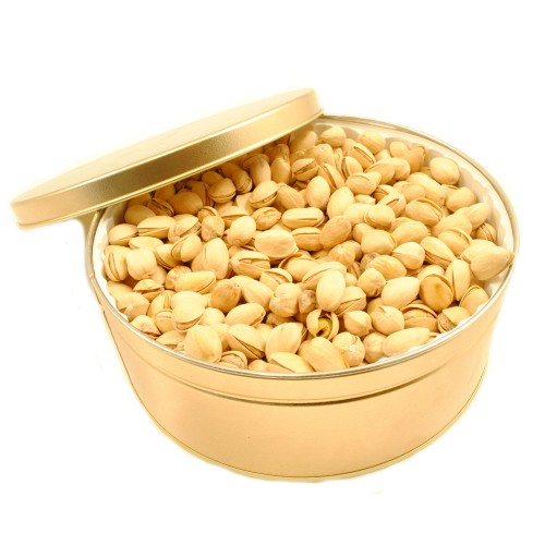 Pistachios Roasted Unsalted - Gift Tin