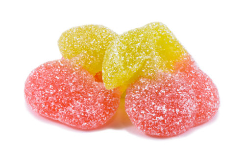 Sour Sanded Twin Cherries