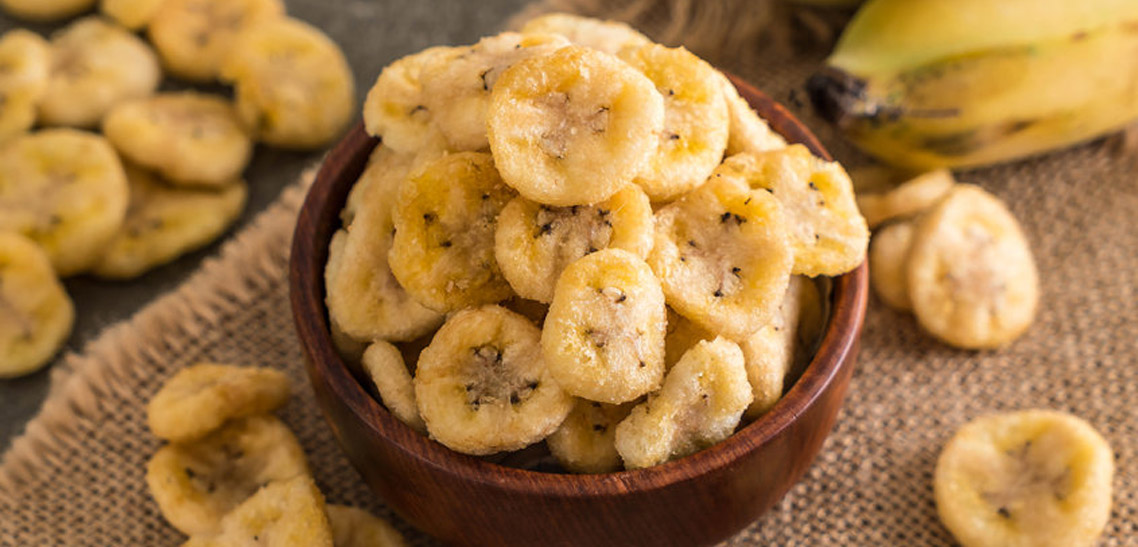 Banana Chips are Delicious and Rich in Fiber