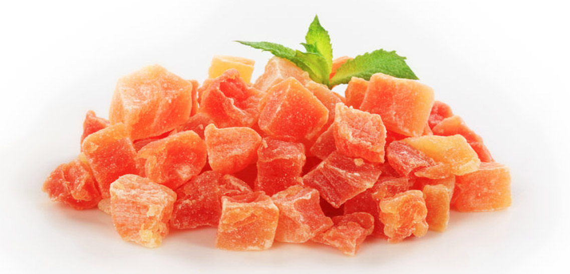 Dried Papaya Rich in Vitamins A and C