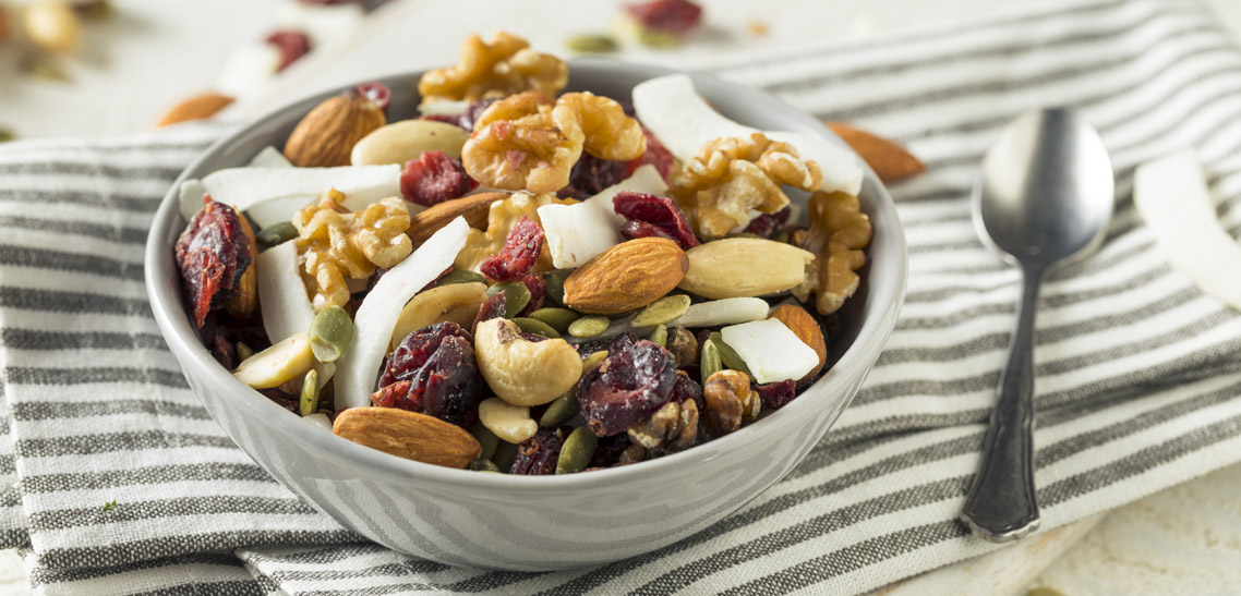 Top Dried Fruit Trail Mixes